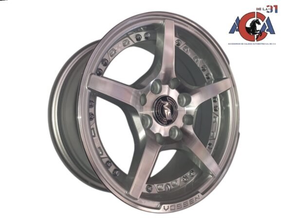 131501 RIN 13X6 B:4/100-4/114 R1 1536 SILVER MACH