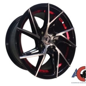 R1561019 RIN 15X7 B:4/108 4/114.3 ET 35 BLACK MACH