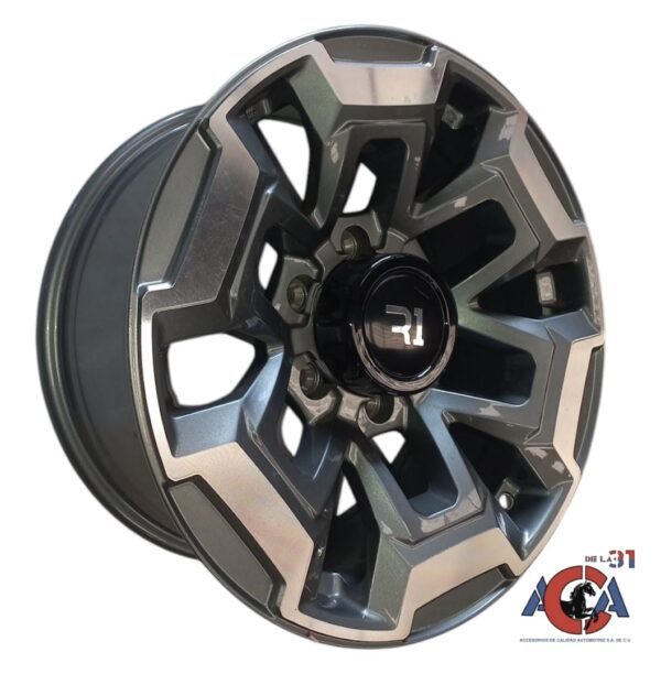 172596 RIN 17X8 B:6/139 R1 R2264 GUN METAL MACHINE