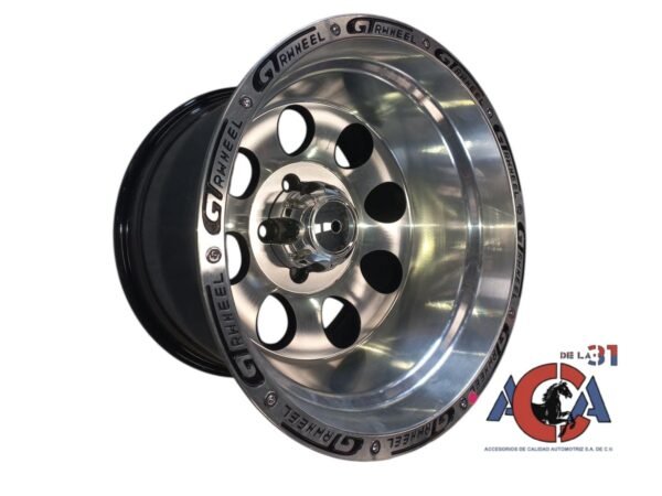 152581 RIN 15X10 B:5/114 R1 SPORT Y531 BLACK MACH