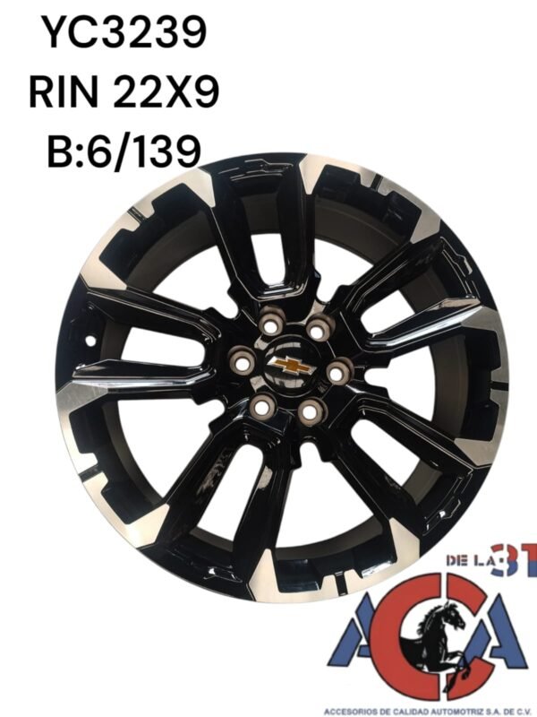 YC3239 RIN 22X9 B:6/139 YC3239 ET24 CB78 BL