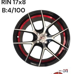 75035H RIN 17X8 B:4/100 BMF RED LINE